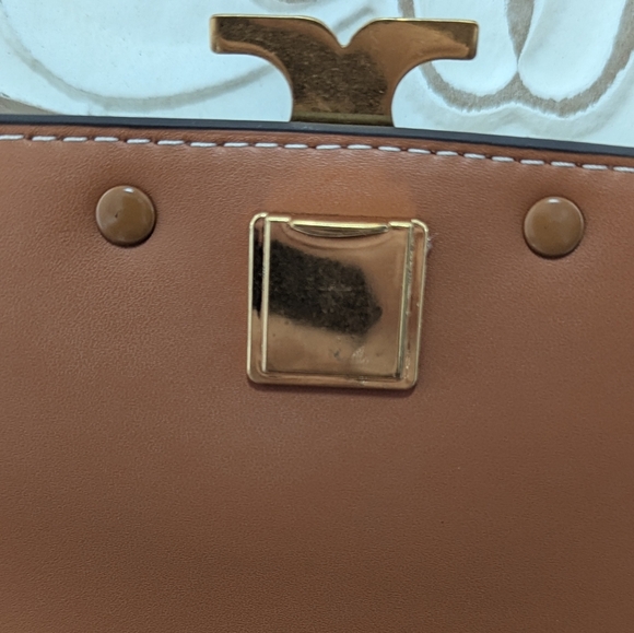 Authentic Tory Burch Eleanor Canvas - Picture 12 of 16